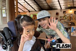  娘のふうかさんは現在9歳。「彼女がやりたいことを全力で応援したい」と、社会福祉の資格を取得 