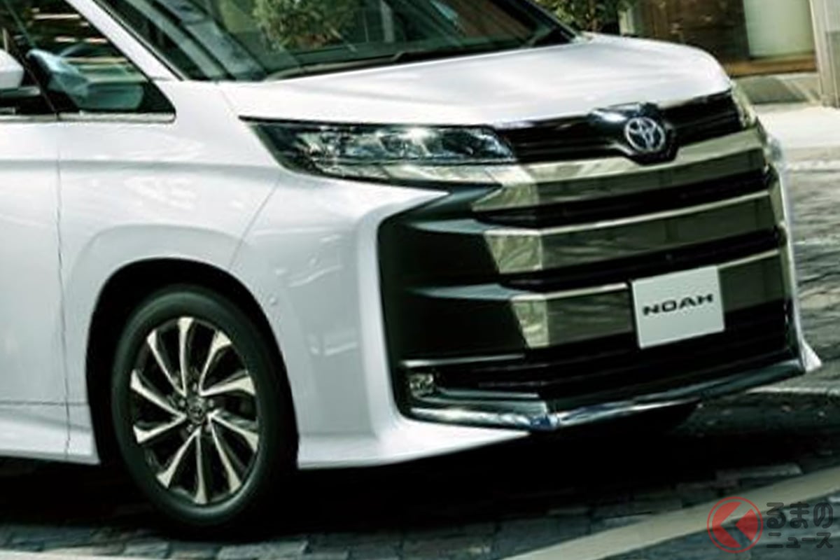 トヨタ「“新”ノア」発表！ 「キングオブ中型ミニバン」が大進化も“10万円以上の価格アップ”も実施？ 装備充実の一部改良モデル登場で何が変わった？ -  ライブドアニュース