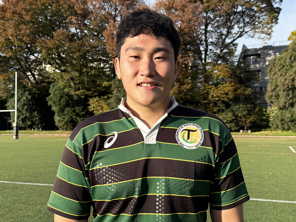 東大ラグビー部のNo.8 領木彦人が語る最強のふたりの東大ラグビー