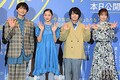 
（左から）島崎信長、堀田真由、榎木淳弥、小松未可子
