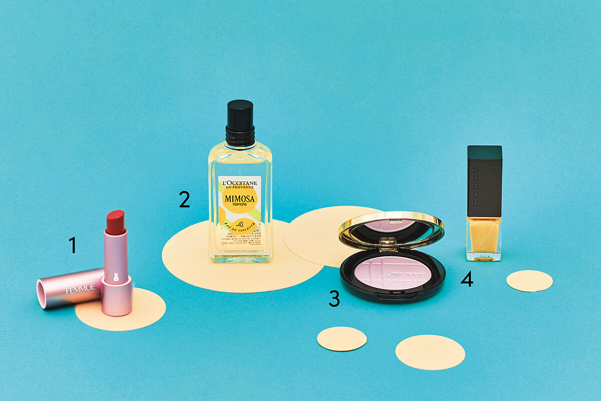 ミモザをイメージしたカラーのネイルや香りも！ ひと足さきに春の気分を満喫