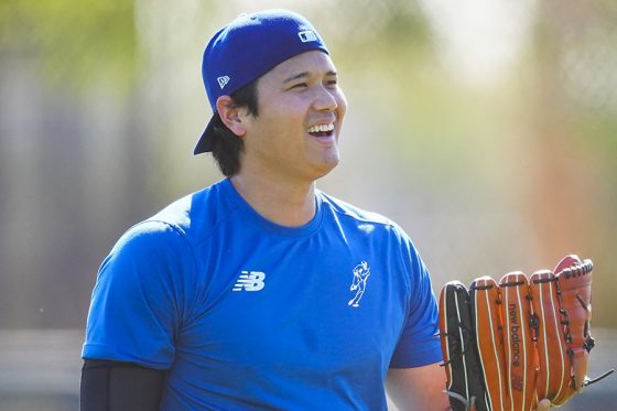 突然の“謎行動”に大谷翔平も驚き「カワイイ」 元気戻った同僚…公式の