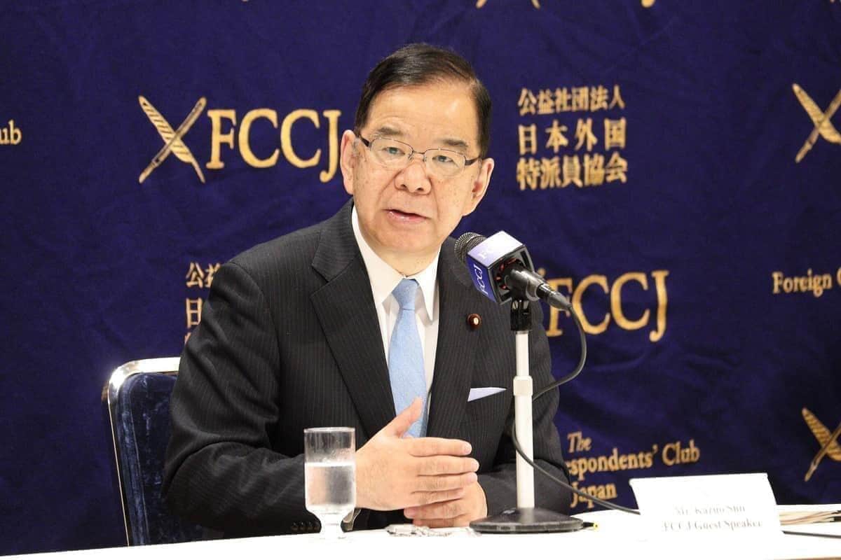 共産党の志位和夫議長(2023年撮影)