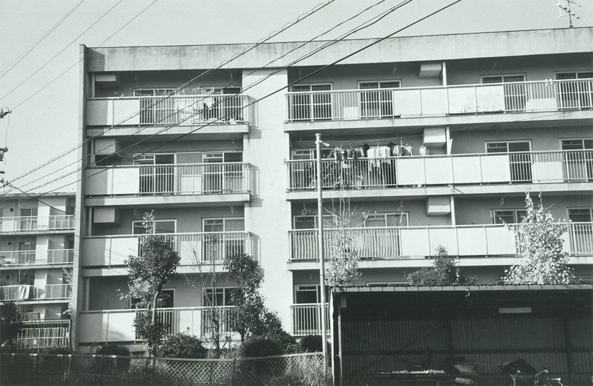 4人が暮していた社宅