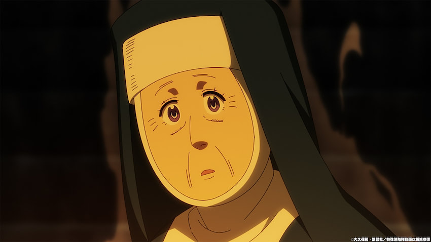 『炎炎ノ消防隊 参ノ章』第八話 シスター炭隷がシスター大量人体発火事件の黒幕!? (2025年5月21日掲載) - ライブドアニュース