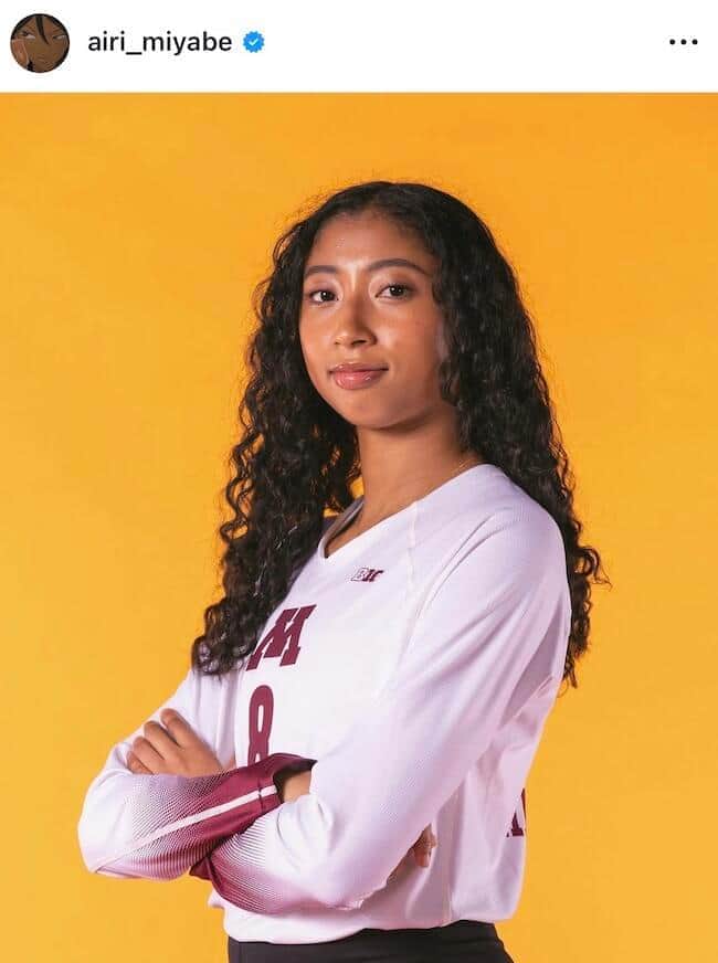 宮部藍梨選手のインスタグラム(@airi_miyabe)より