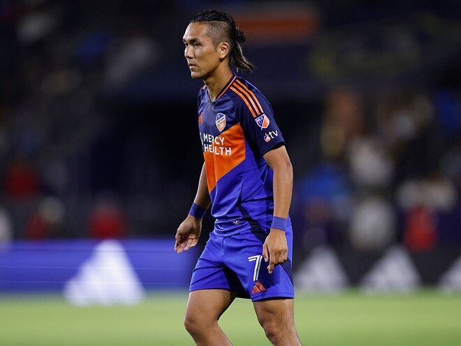 MLSのFCシンシナティでキャリアを終えた久保。(C)Getty Images