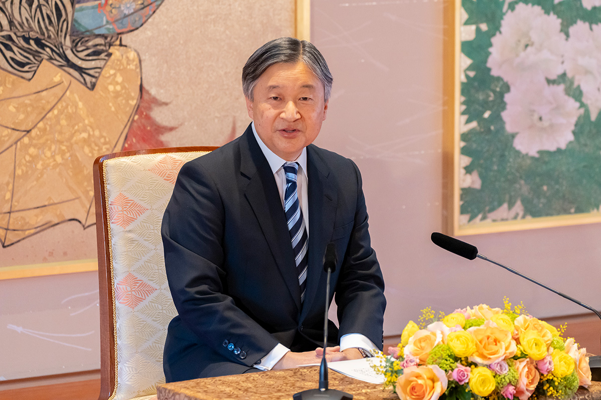  天皇陛下は会見で何度も雅子さまのお名前を言及されている（写真：宮内庁提供） 