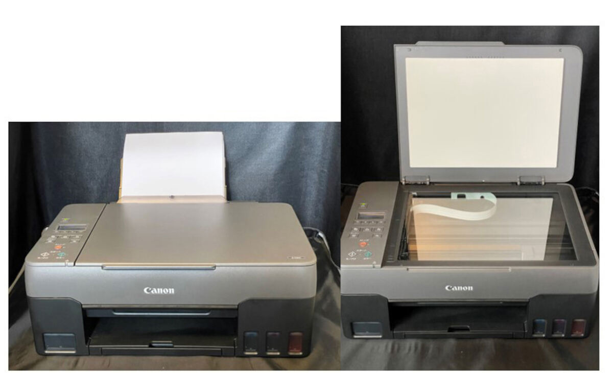 Canon『G3360』。大容量インクタンク搭載プリンタを購入し、ようやく