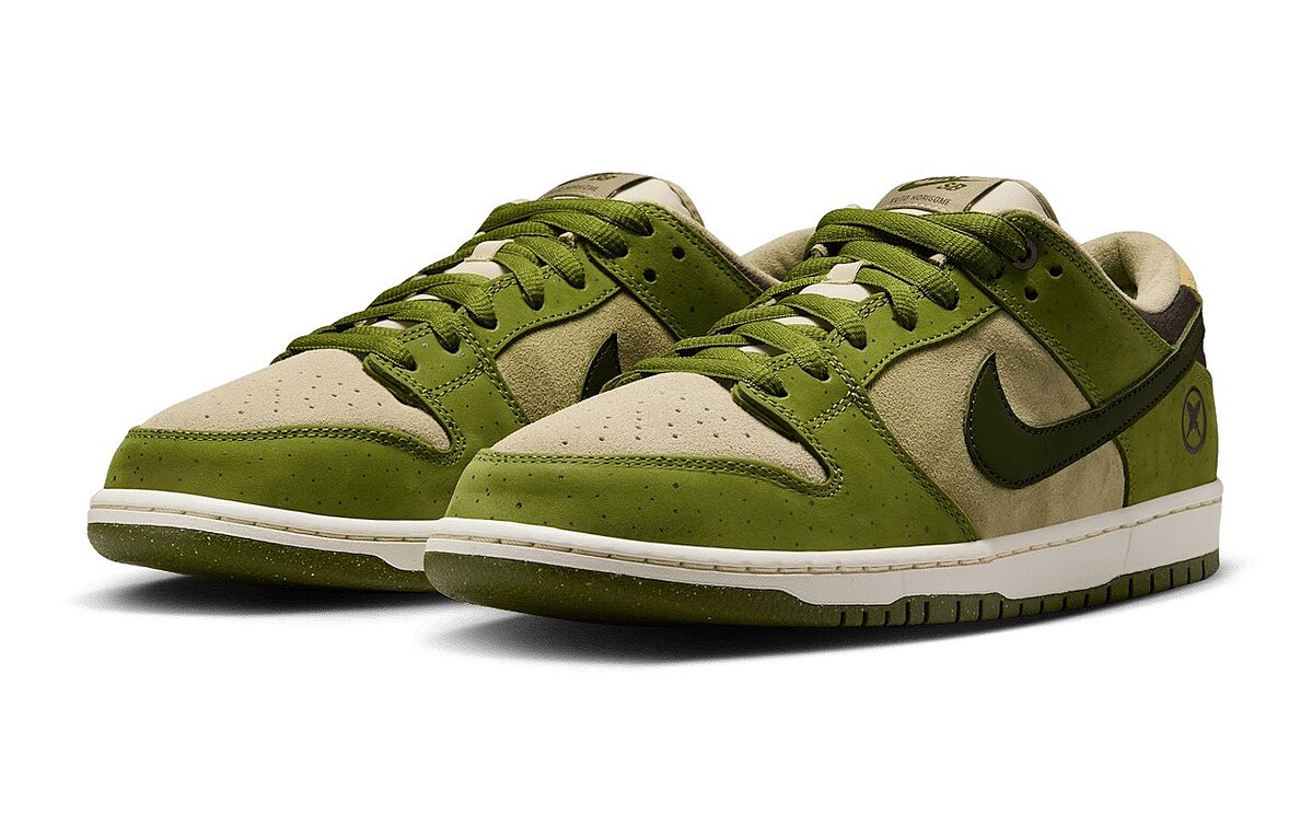 抹茶をイメージした温かみある配色！NIKE×堀米雄斗コラボモデル「NIKE