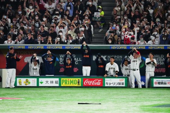 韓国-チェコ戦で始球式を務める人物が話題【写真：荒川祐史】