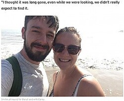�뺧���ؤ���ꤷ�����ءʲ����ϡ�Edinburgh News��2021ǯ10��19���ա�Edinburgh couple reunited with wedding ring lost on Hebridean beach�ס٤Υ����꡼�󥷥�åȡ�