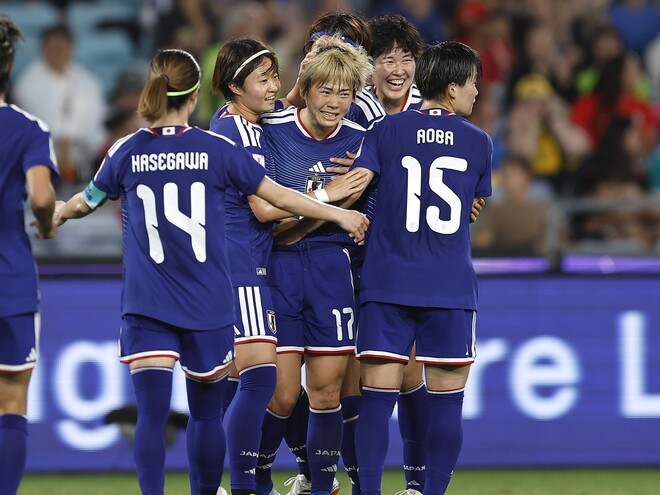 韓国を4−1で下して決勝に進んだなでしこジャパン。(C)Getty Images