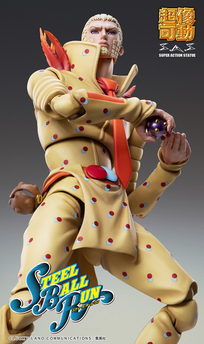 ジョジョの奇妙な冒険」超像可動シリーズよりフィギュア「スター