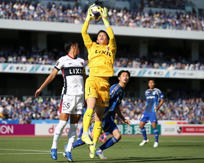 日本代表に初選出された鹿島の早川。名良橋氏は以前から期待していたという。写真：永島裕基