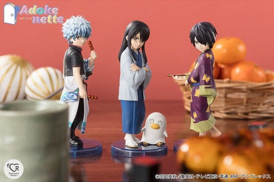 銀魂』新ブランド「Adokenette」より、坂田銀時・桂小太郎・高杉晋助が