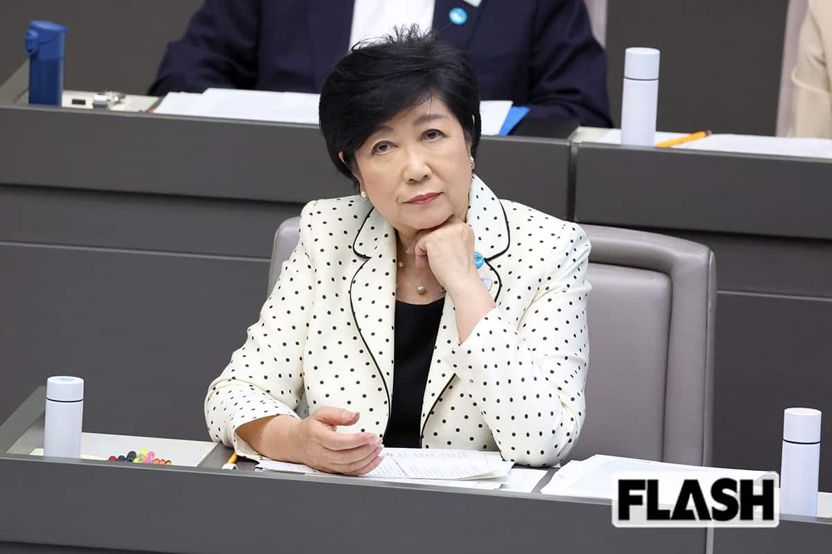  現東京都知事の小池百合子氏 