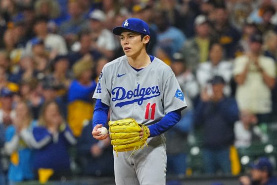 ドジャース・佐々木朗希【写真:荒川祐史】