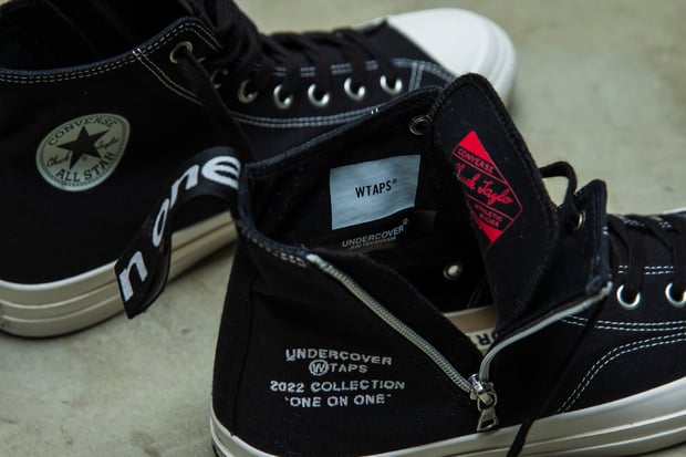 アンダーカバー×ダブルタップス×コンバース、新作チャックテイラーを