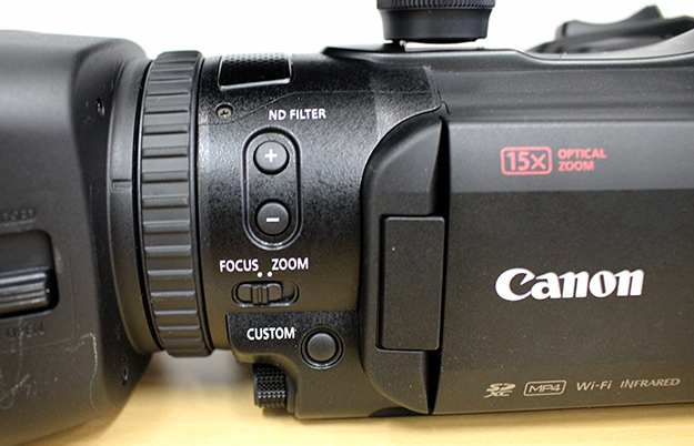 キヤノン、1.0型CMOSセンサーを搭載した4K60P対応の業務用小型ビデオ