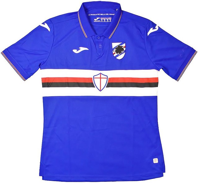 吉田麻也の新天地、今季のサンプドリア「美しいユニフォーム」を見る