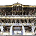 栃木県を代表する観光地、日光東照宮の国宝「陽明門」（2017年3月、時事）