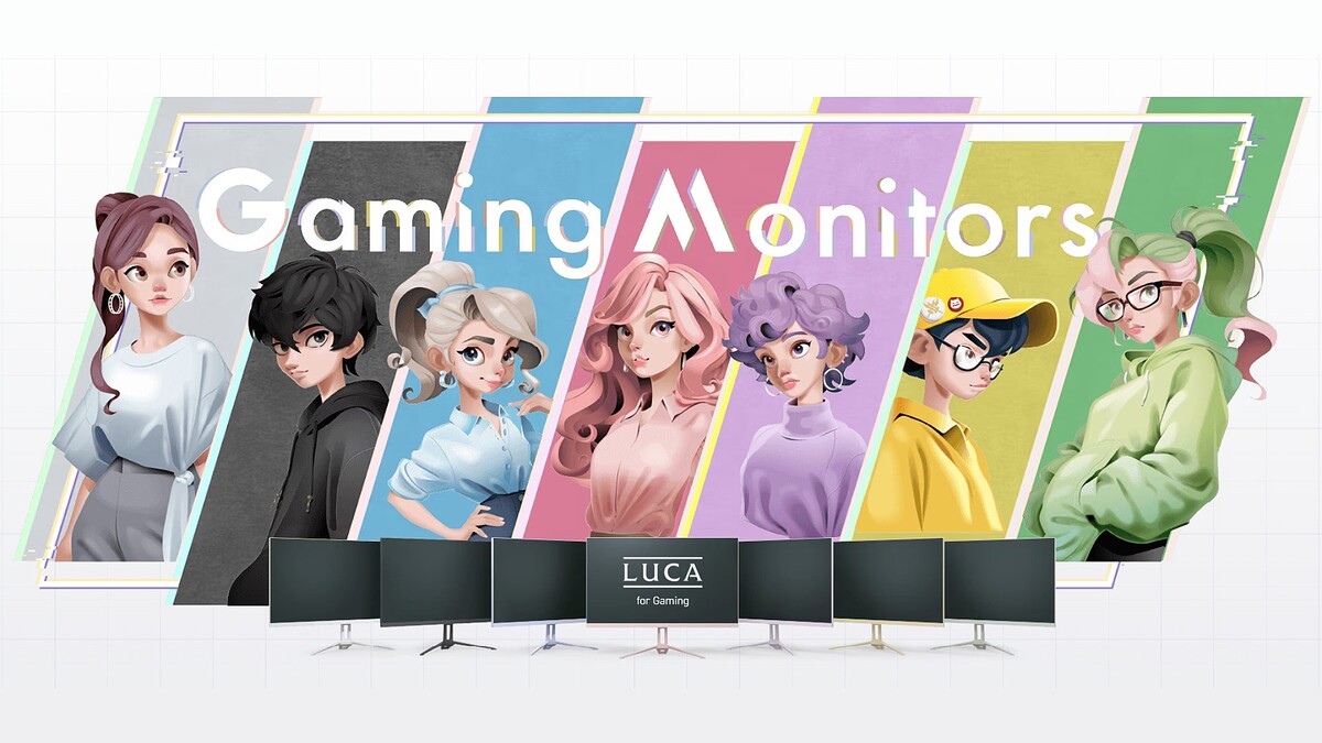 アイリスオーヤマから初のゲーミングモニター「LUCA」登場。23.8インチ
