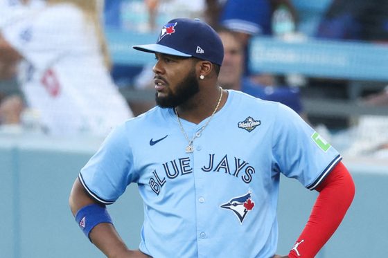 Bジェイズのブラディミール・ゲレーロJr.【写真：ロイター】