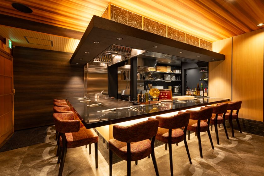 飲食店 鉄板焼き台 8万値下げしました！