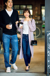 田中みな実が実践 ユニクロのデニムを投入したメンズ受けコーデ3選 Peachy ライブドアニュース