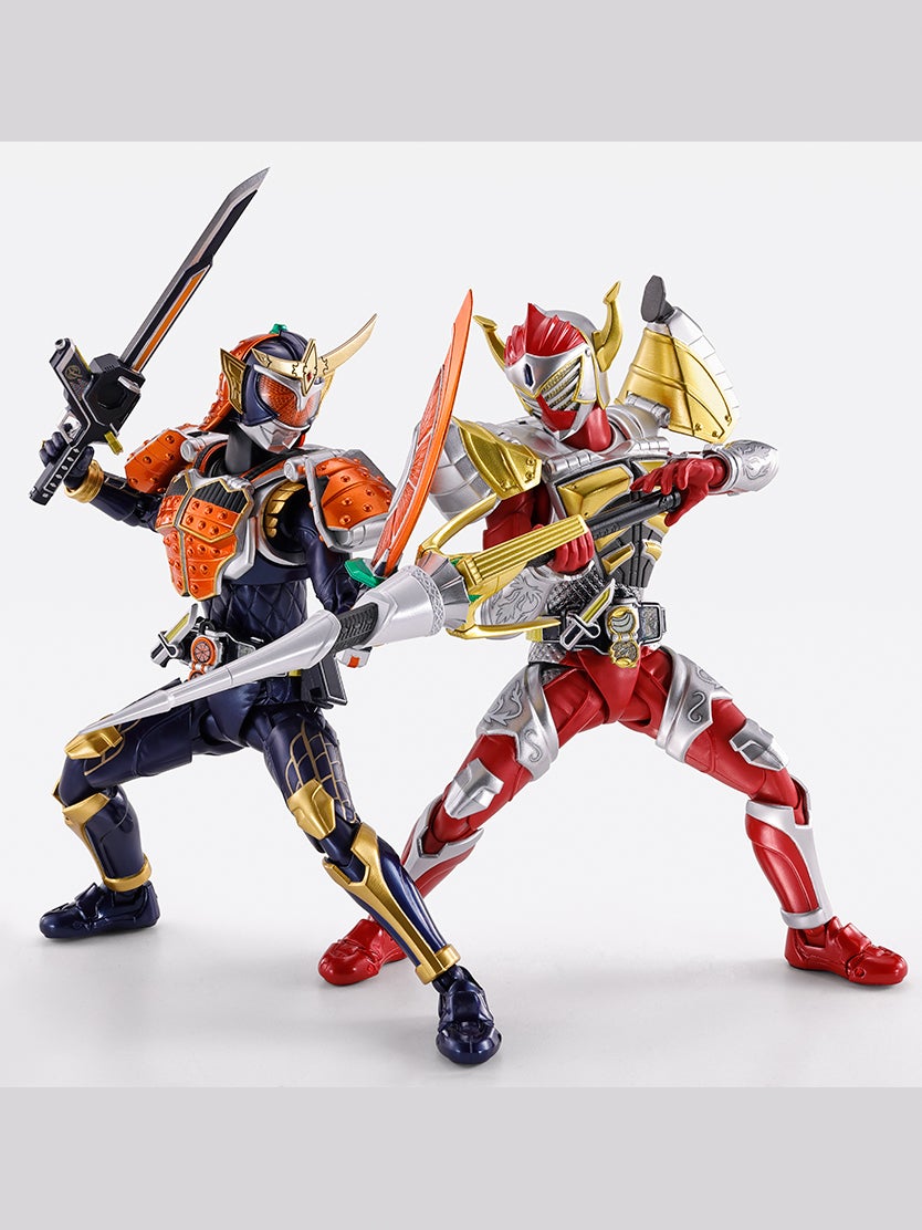 真骨彫製法 仮面ライダー 鎧武 バロン セット オレンジ バナナ 真骨彫製法へ花道オンステージ！ S.H.Figuarts（真骨彫製法）「仮面