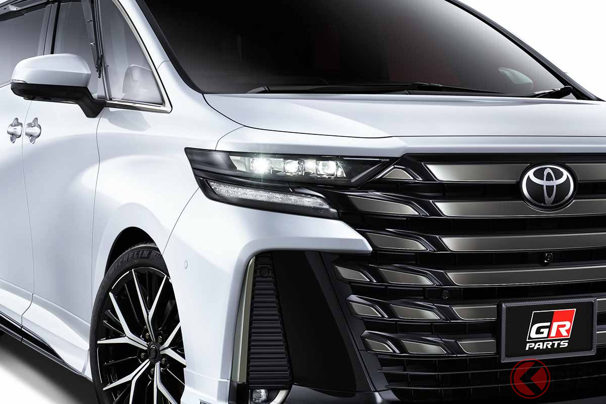 ビジュアル強すぎ…トヨタ新型「ヴェルファイア」にド迫力エアロ仕様