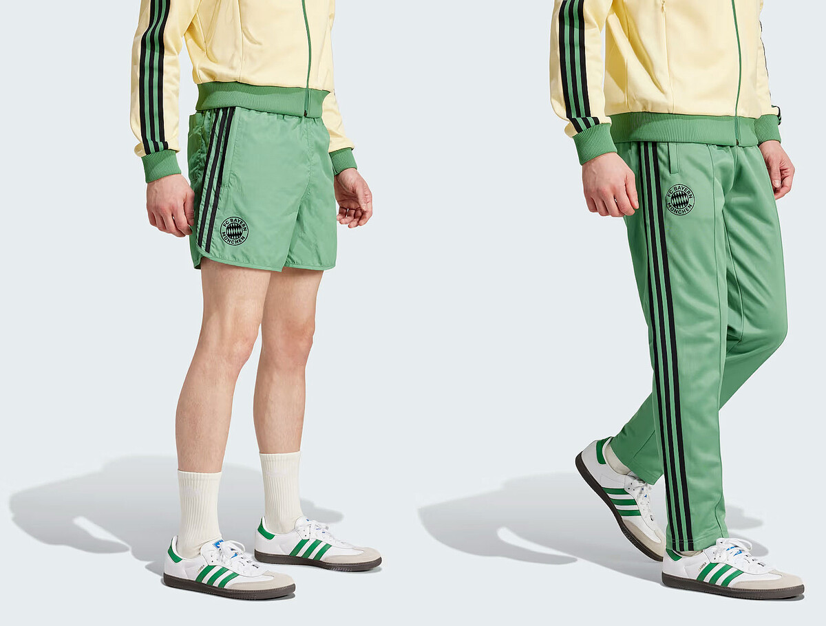 adidas バイエルンミュンヘン グリーン ジャージ M 新品】adidas FCバイエルン・ミュンヘン コラボ ジャージ パンツ