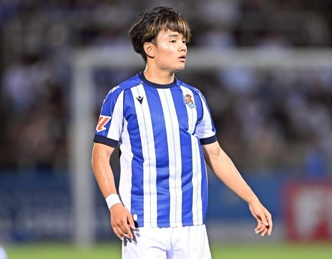 久保を放出すれば、穴埋めは容易ではない。写真：金子拓弥（サッカーダイジェスト写真部）