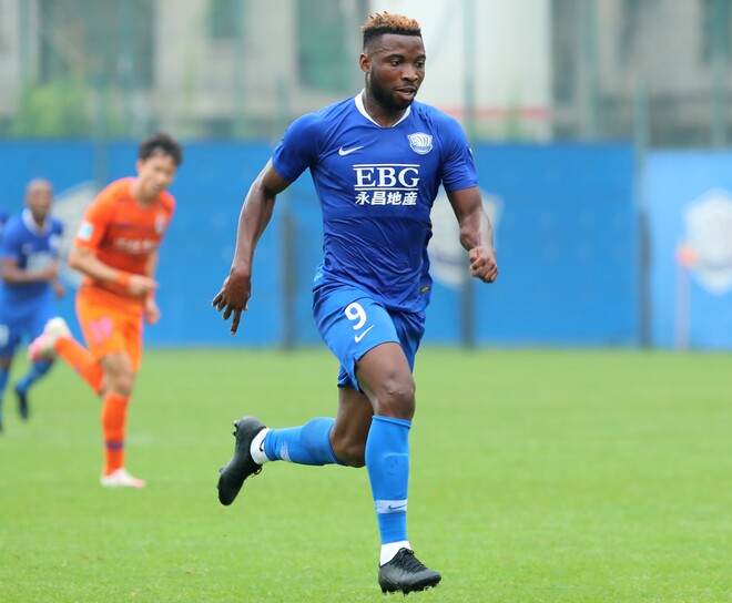 中国代表入りが目前とされているオスカル。(C)Getty Images