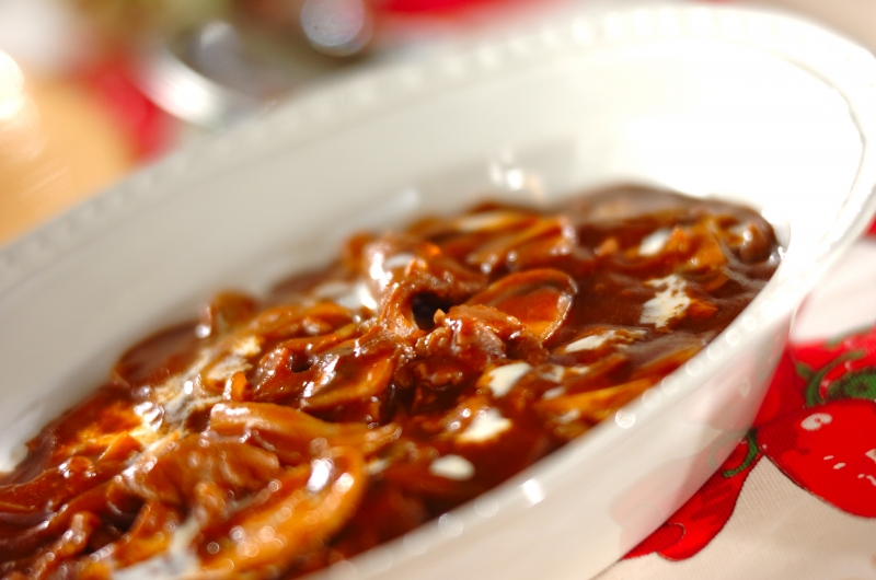 きのこたっぷり！ハッシュドビーフ by金丸 利恵さん