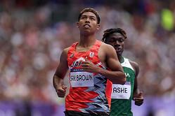 Sani Brown, who won two consecutive World Championships, photo/Getty Images