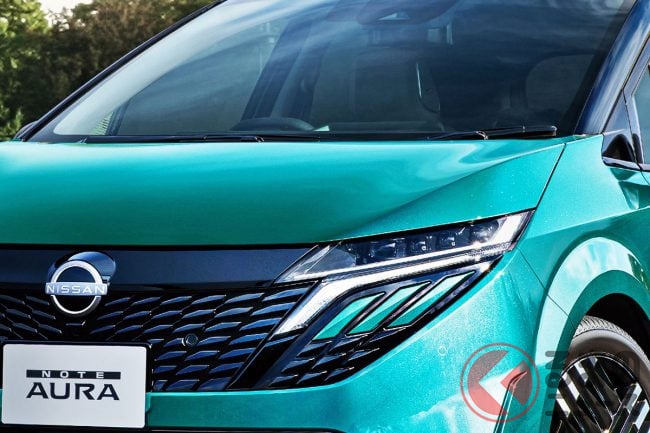 2025年8月に一部改良された日産「ノート オーラ」 販売から1カ月経過
