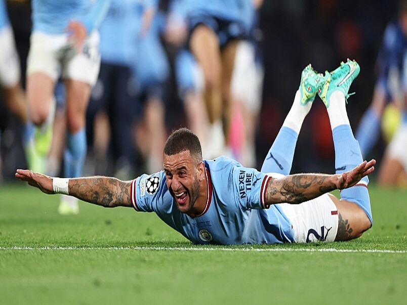 CL優勝のシティDFカイル・ウォーカー、グアルディオラ監督の控え起用に