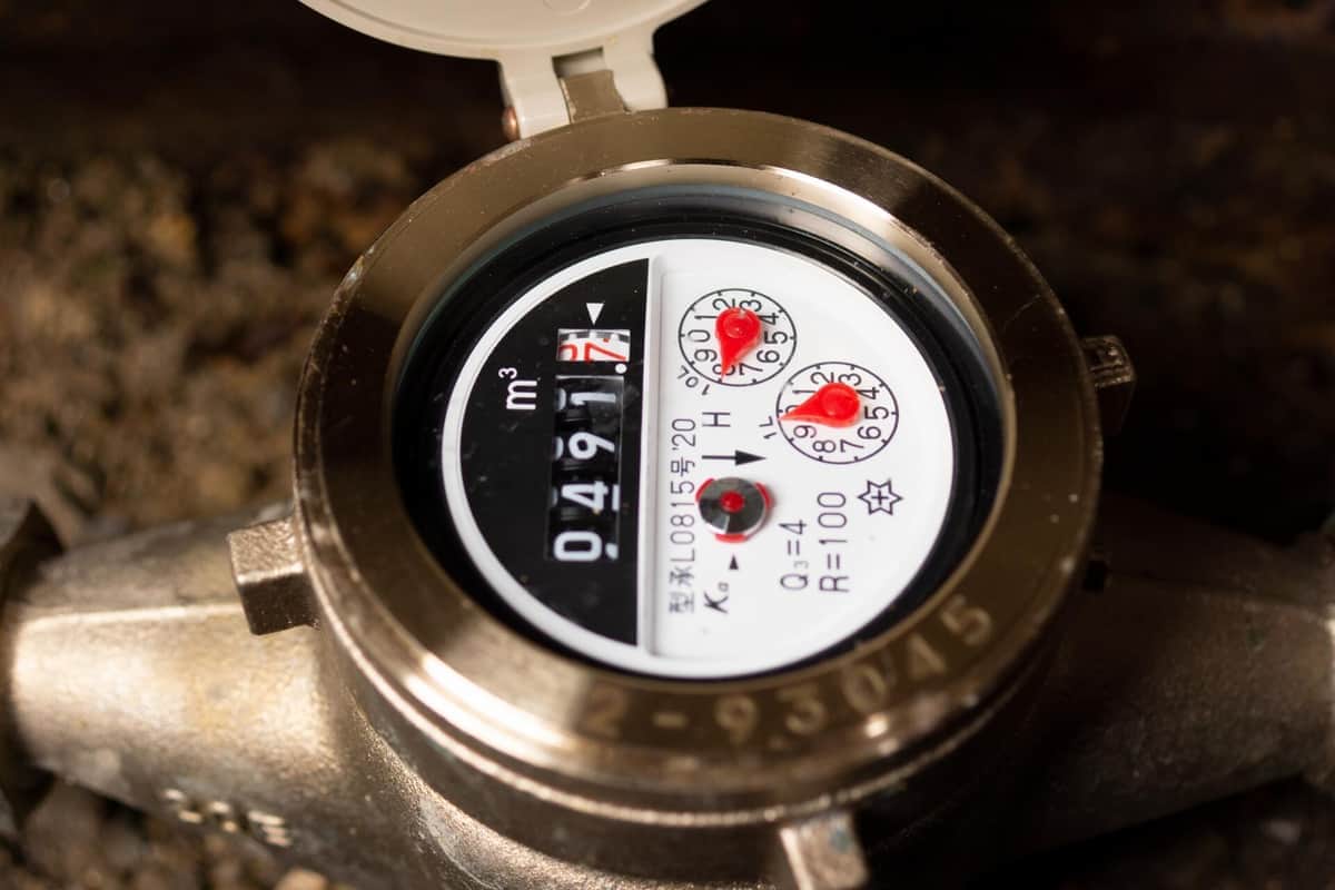 水道メーター（写真はイメージ）