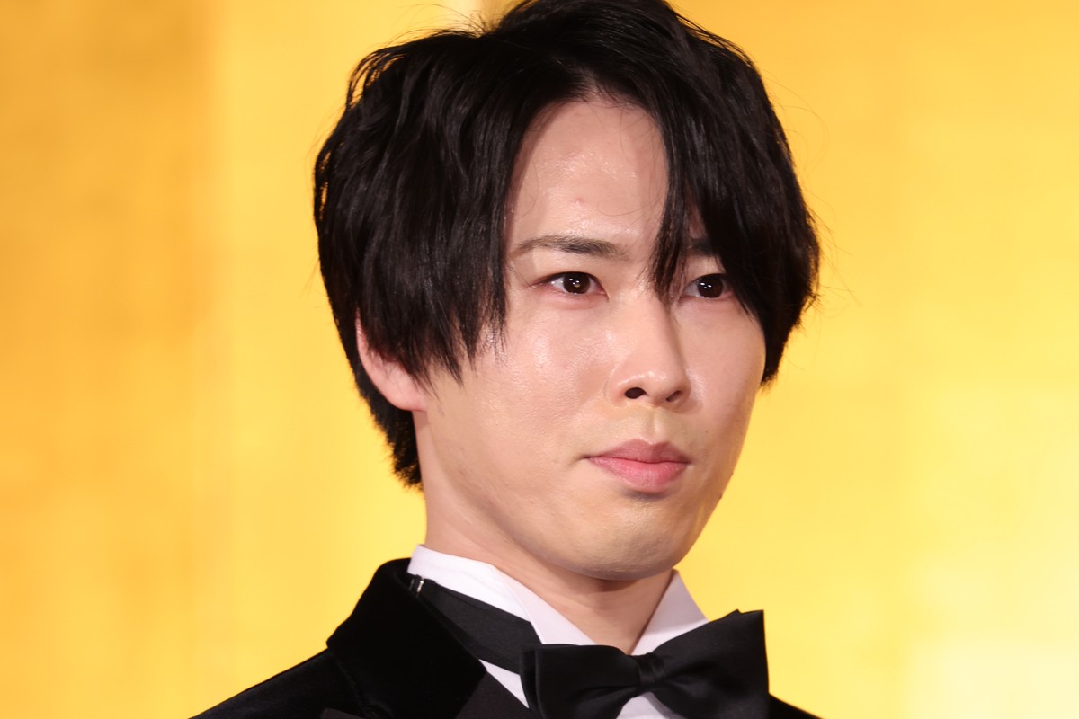  Snow Manの宮舘涼太（写真：本誌写真部） 