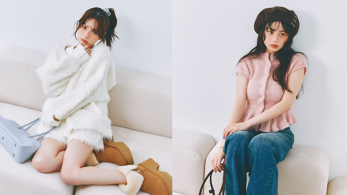 あざとさ満点で思わず触れたくなる「わたあめ&モールニット」