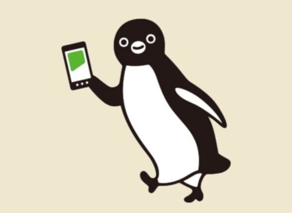 交通系ICカード「Suica」のペンギン（画像：JR東日本）