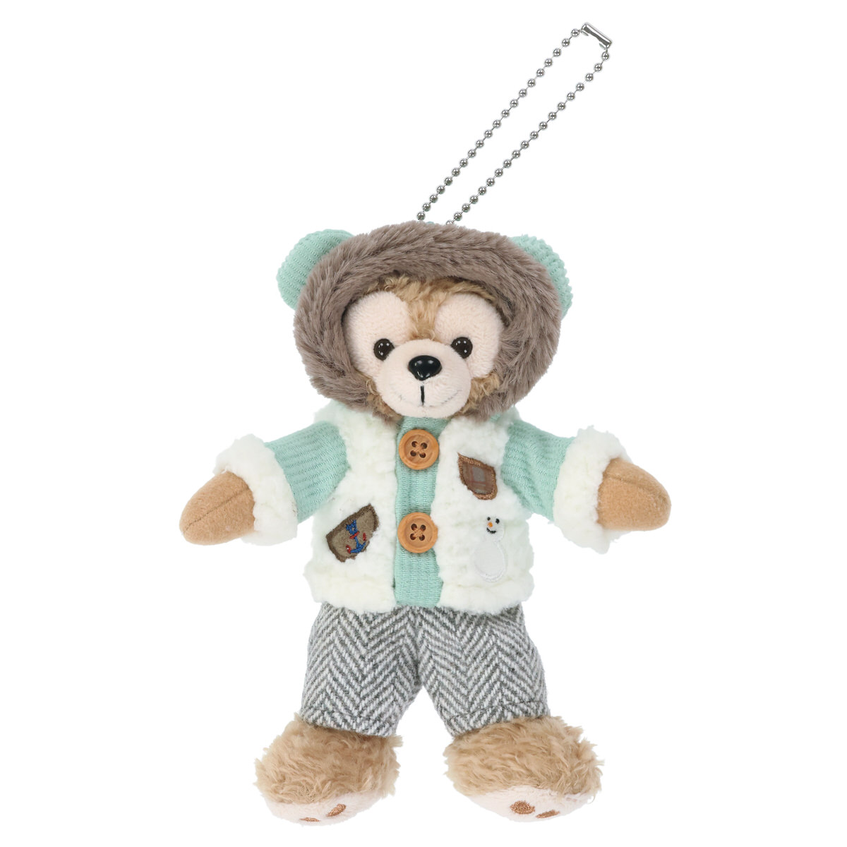 ダッフィー シークレットオブスノーウィーデイ ぬいぐるみコスチューム