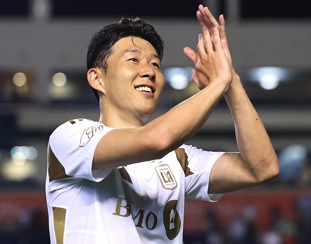 イングランドを去り、アメリカに渡ったソン・フンミン。(C)Getty Images