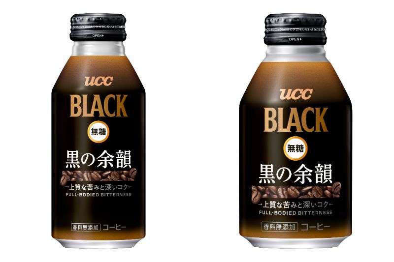 UCC上島珈琲、「UCC BLACK無糖」シリーズからリキャップ缶「黒の余韻」発売/“コーヒー好き”9割が評価