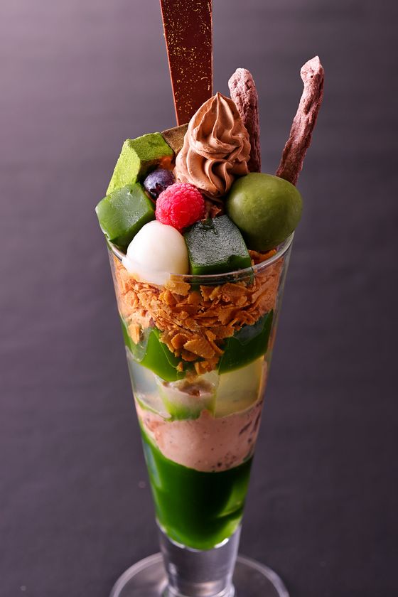 伊藤久右衛門の「抹茶パフェ」