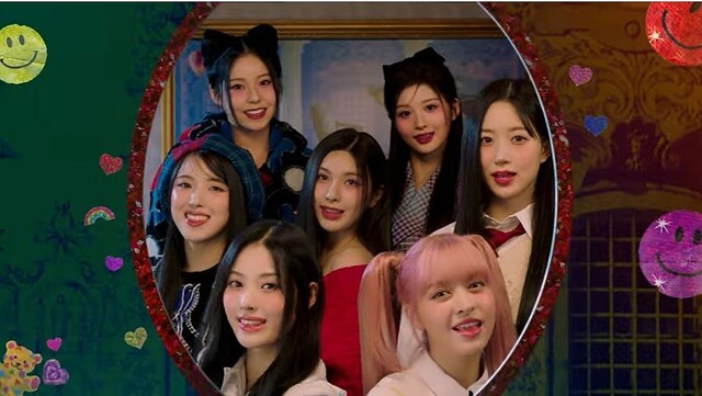 NMIXX、ニューデジタルシングル「Funky Glitter Christmas」MV予告映像