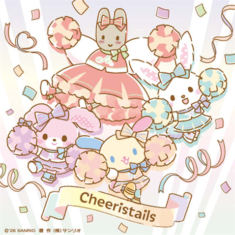 【チアリステイルズ】サンリオのうさぎキャラクチャーが新ユニット結成!