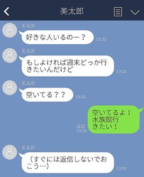 時間でわかる Lineの返信から読み解く彼の行動パターン Peachy ライブドアニュース